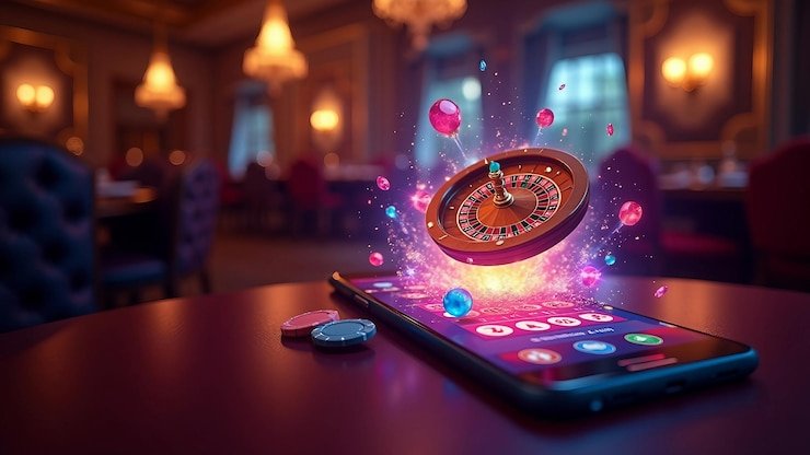Pemain bulu tangkis melakukan smash cepat dalam pertandingan yang menarik fitur taruhan online